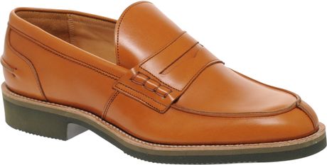 Tricker's Trickers Exclusive For Asos James Penny Loafers in Brown for Men (tan) - Lyst