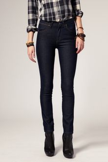 Wrangler High Waist Skinny Jeans - Lyst