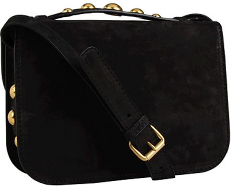 Alexander Mcqueen Wicca Medium Satchel with Studs in Black - Lyst