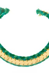 Aurelie Bidermann Double Braided Copacabana Necklace