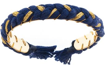 Aurelie Bidermann Do Brasil Braided Bangle - Lyst