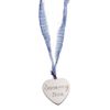 Aurelie Bidermann Save My Tree Engraved Heart Silver Medal On Mens Shirt Thread in Silver - Lyst