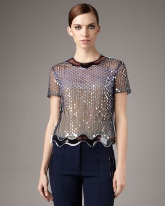  Aqua-trim Sequin Top 