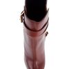 Giuseppe Zanotti Peep Toe Ankle Boot in Brown - Lyst