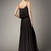 Halston Heritage Pleated Silk Dress, Black in Black - Lyst