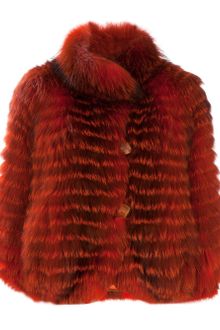 Liska Fox Fur Jacket - Lyst