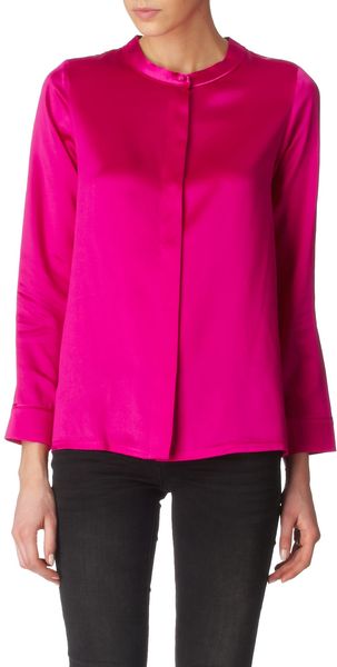 Marc By Marc Jacobs Disco Satin Top - Lyst