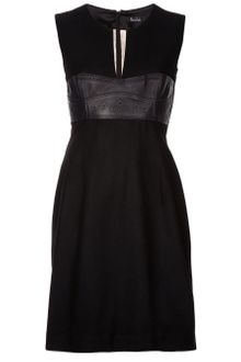 Marios Schwab Leather Brogue Dress - Lyst