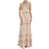 Rodarte X Opening Ceremony High Neck Maxi in Pink (blush) - Lyst