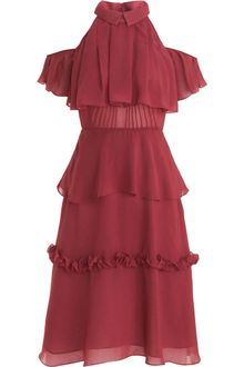 Rodarte x Opening Ceremony Peplum Dress - Lyst