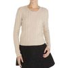 Rodarte X Opening Ceremony Cable Sweater in Beige (oatmeal) - Lyst