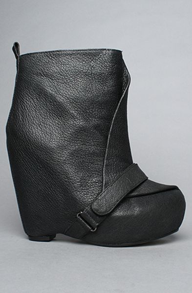 Senso Diffusion The Neve Shoe in Grained Black Nappa in Black - Lyst