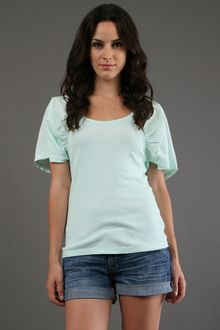 Prairie Underground Paper Cloud Tee in Mint  - Lyst