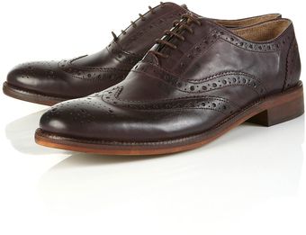 Topman Arthur Black Leather Shoes - Lyst