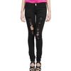 Patrizia Pepe Superslim Trousers in Black - Lyst