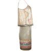 Allsaints Chan Vest Dress in Gold (champagne/fluoro) - Lyst