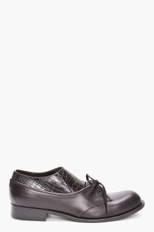 Comme Des Garçons Embossed Oxfords - Lyst