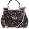 Dolce & Gabbana Mini Miss Sicily Handbag in Black - Lyst