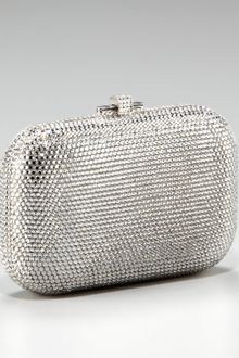 Judith Leiber Beaded Slide-lock Clutch - Lyst