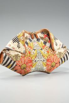 Alexander McQueen De-manta Printed Clutch - Lyst