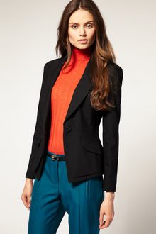 ASOS Collection Asos Tailored Blazer with Power Shoulders - Lyst