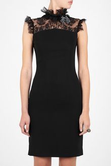 D&G Lace Shoulder Shift Dress - Lyst