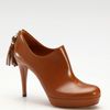Gucci Betty Midheel Ankle Boots in Brown (tan) - Lyst