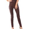 Isabel Marant Stretchleather Leggings in Purple (burgundy) - Lyst