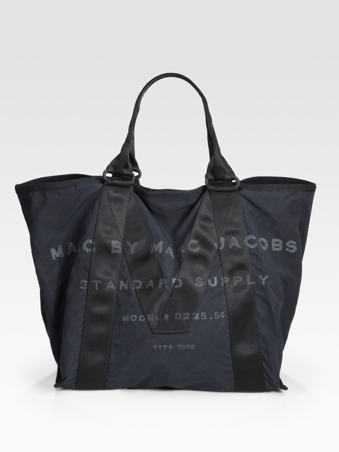 Marc By Marc Jacobs M Standard Supply Canvas Tote Bag in Black | Lyst