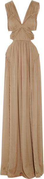 Matthew Williamson Summer Cutout Silk-chiffon Gown - Lyst