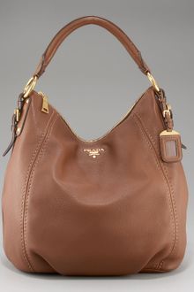 Prada Cervo Hobo - Lyst
