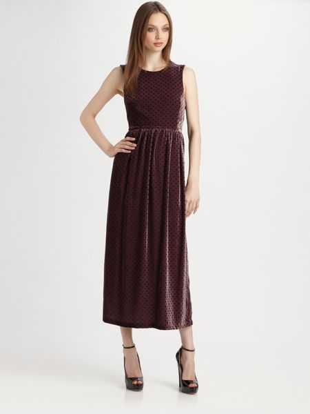 Steven Alan Cynthia Dress in Purple - Lyst