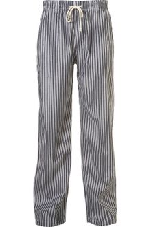 Topman Charcoal Stripe Pyjamas - Lyst