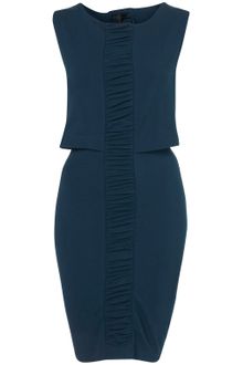 Topshop Overlay Ruch Dress By Boutique - Lyst
