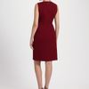 Elie Tahari Cutout Neckline Shift Dress in Purple (berry) - Lyst
