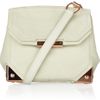 Alexander Wang Marion Texturedleather Shoulder Bag in Beige (mint) - Lyst