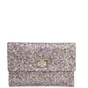 Anya Hindmarch Valorie Glitter Envelope Clutch in Multicolor (pink) - Lyst