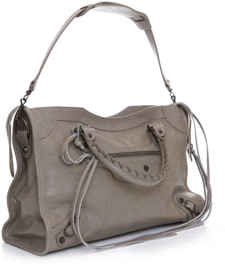 beige balenciaga bag