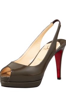 Christian Louboutin Sling Back Pump - Lyst