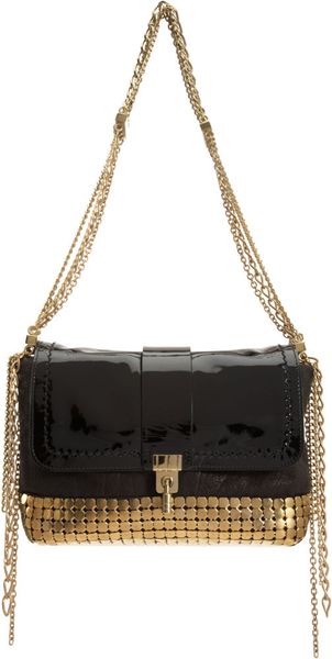 Lanvin Lovely Leopold Chainmail Tote - Lyst