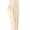 Lanvin Silk One Shouldered Dress in Beige (cream) - Lyst