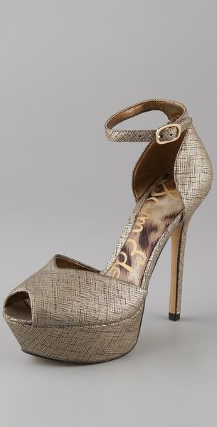 Sam Edelman Marina Platform Pumps - Lyst
