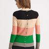Sonia By Sonia Rykiel Wool Buttonback Sweater in Multicolor (multi) - Lyst