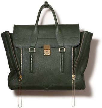 3.1 Phillip Lim Pashli Satchel in Jade - Lyst