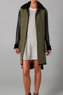 3.1 Phillip Lim Jacquard Parka - Lyst