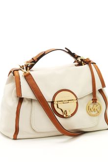 Michael Kors Margo Top-handle Tote, Vanilla - Lyst