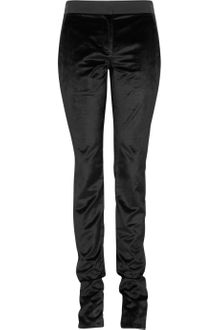 Alexander Wang Brushed-velvet Skinny Pants - Lyst