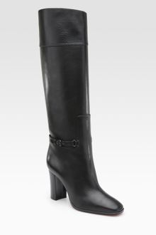 Christian Louboutin Leather Knee-high Riding Boots - Lyst