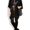 Emma Cook Printed Silk Crepe De Chine Kaftan in Black - Lyst