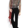 J Brand Lovestory Lowrise Stretchcorduroy Flared Jeans in Black - Lyst